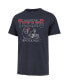Фото #1 товара Men's Navy Distressed Houston Texans Time Lock Franklin T-shirt