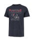 Men's Navy Distressed Houston Texans Time Lock Franklin T-shirt