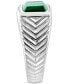 ფოტო #3 პროდუქტის EFFY® Men's Malachite Ring in Sterling Silver