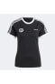 Фото #4 товара Soccer Originals Kadın Siyah T-shirt