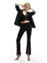 Фото #7 товара Miss Selfridge sequin waist coat in black