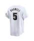 Фото #2 товара Men's Jeff Bagwell White Houston Astros Throwback Cooperstown Collection Limited Jersey