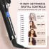 AIMERVO Waver 3 Barrels Curling Iron Small Waves Diameter 22 mm, 14 Temperature Levels 80-210°C, for Long/Short Thick/Thin Hair, Curler with Clamp, Ceramic Coating, Heat Glove, 2 Hair Clips