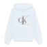 Фото #1 товара CALVIN KLEIN JEANS Metallic Satin Monogram hoodie