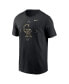 Men's Black Colorado Rockies Camo Logo T-shirt