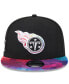 ფოტო #4 პროდუქტის Men's Black Tennessee Titans 2023 NFL Crucial Catch 9FIFTY Snapback Hat