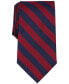 Фото #3 товара Men's Classic Double-Stripe Tie