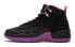 Фото #1 товара Air Jordan 12 Retro Hyper Violet (GS) 高帮篮球鞋 黑紫色 2016年版 / Кроссовки Air Jordan 12 510815-018