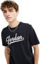 Фото #1 товара Jordan logo t-shirt in black