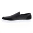 Фото #5 товара English Laundry Hugh EL2491S Mens Black Leather Lifestyle Sneakers Shoes