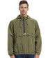 Фото #1 товара Men's Pullover Mesh lined Windbreaker Anorak Jacket, up to size 2XL