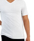 Фото #3 товара Men's Authentic 5-Pk. Solid Cotton V-Neck T-Shirts