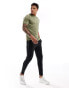 Фото #3 товара New Balance run t-shirt in olive green