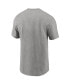 ფოტო #4 პროდუქტის Men's Heathered Gray Indianapolis Colts Primary Logo T-shirt