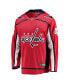 Фото #3 товара Men's Brooks Orpik Red Washington Capitals Breakaway Home Player Jersey