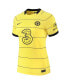 Women's Yellow Chelsea 2021/22 Away Breathe Stadium Jersey