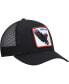 Men's Black The Freedom Eagle Trucker Snapback Hat