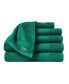 Роскошное банные полотенце из супима-хлопка Lacoste Home Heritage 35" x 70" Croc Green, Bath Sheet - фото #6