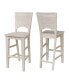 Фото #5 товара Canyon Collection Solid Back Bar Height Stool