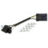 JW SPEAKER H4 Wire Harness For Round Headlight 7´´