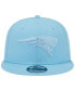 Men's Light Blue New England Patriots Color Pack Brights 9FIFTY Snapback Hat