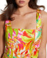 ფოტო #3 პროდუქტის Women's Sia Printed Sleeveless Corset Top