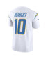 Фото #2 товара Men's Justin Herbert White Los Angeles Chargers Vapor F.U.S.E. Limited Jersey