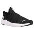 Фото #2 товара Puma Chroma Slip On C 2.0 Running Womens Black Sneakers Athletic Shoes 377441-0