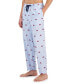 ფოტო #1 პროდუქტის Men's Regular-Fit Crab-Print Pajama Pants, Created for Macy's