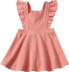 Kleid mit Waffel-Struktur, rosa, Gr. 86, 1 St