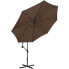 Фото #8 товара Садовый зонт Uniprodo Parasol okrągły uchylny śr. 300 см бронзовый