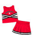 Фото #1 товара Спортивный костюм для девочек Colosseum Scarlet Nebraska Huskers Cheerleader