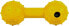 Игрушка для собак TRIXIE Гумовый гантели с колокольчиком 12.5см - фото #1