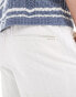 Hollister drawstring shorts in white print Strahlendes Weiß, M - фото #4