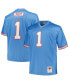 Фото #1 товара Men's Warren Moon Light Blue Houston Oilers Big and Tall 1993 Legacy Retired Player Jersey