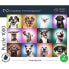 Фото #4 товара Детский развивающий пазл TREFL Prime Funny Dogs Faces 1000 Units puzzle