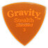 Gravity Guitar Picks GSSS3P Stealth Standard 3,0 mm