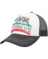 ფოტო #2 პროდუქტის Women's White, Charcoal Pitstop Trucker Snapback Hat