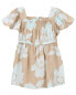 Фото #2 товара Платье Carter's с цветочным принтом для малышей Baby Floral LENZING™ ECOVERO™