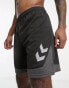 Фото #2 товара Hummel Lead shorts in black