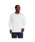 ფოტო #1 პროდუქტის Big & Tall Long Sleeve Cotton Supima Tee