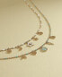 Gold-plated steel necklace with Vibes SVB04 pendants