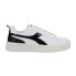 Фото #1 товара Diadora Amber Hologram Snake Platform Womens Black, White Sneakers Casual Shoes