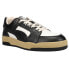 Фото #4 товара Puma Mcm X Slipstream Lo Court Lace Up Mens Black Sneakers Casual Shoes 3887330