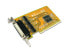 Фото #1 товара Sunix SER5056AL - PCI - Serial - Low-profile - PCI 3.0 - RS-232 - Orange