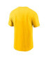 Фото #1 товара Jordan Men's Michigan Wolverines Primetime Evergreen Alternate Logo T-Shirt