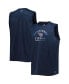 ფოტო #1 პროდუქტის Men's Navy Tennessee Titans Rebound Tank Top