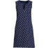 Фото #22 товара Women's Long Cotton Jersey Sleeveless Swim Cover-up Dress Print
