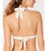 Michael Michael Kors 284854 Logo-Ring Halter Bikini Top Swimsuit, Size MD