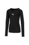 Фото #3 товара Толстовка женская PUMA Lıga Baselayer Tee Ls Черная